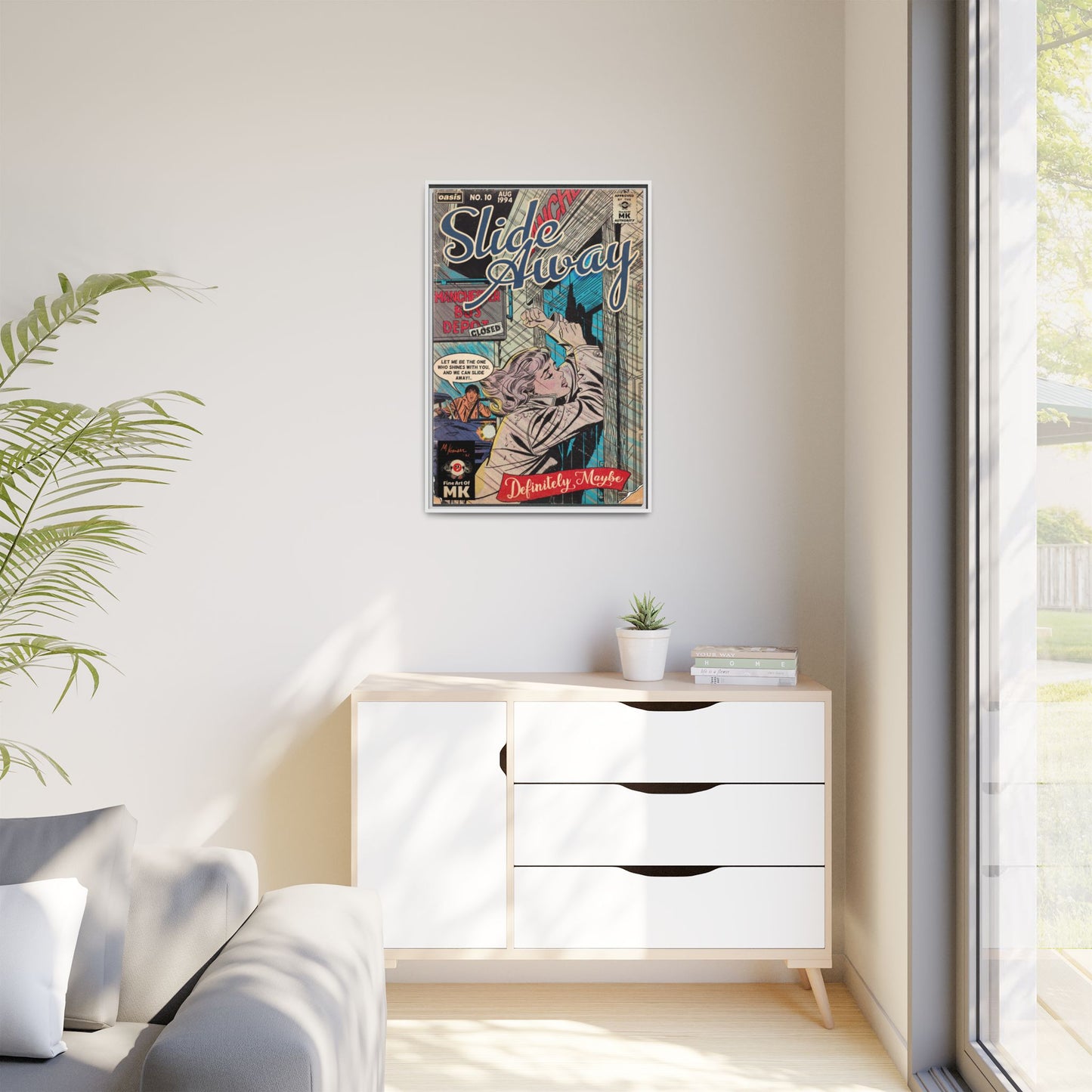 Oasis - Slide Away - Gallery Canvas Wraps, Vertical Frame