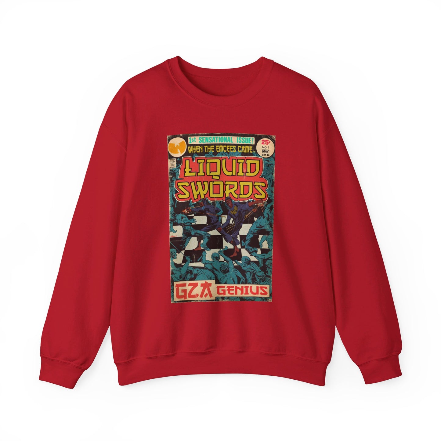 GZA/Genius - Liquid Swords - Unisex Heavy Blend™ Crewneck Sweatshirt