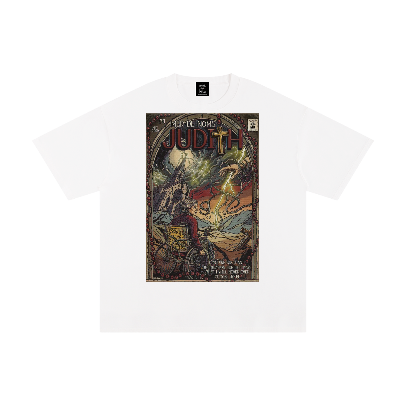 Judith - Unisex Pure Cotton T-Shirt
