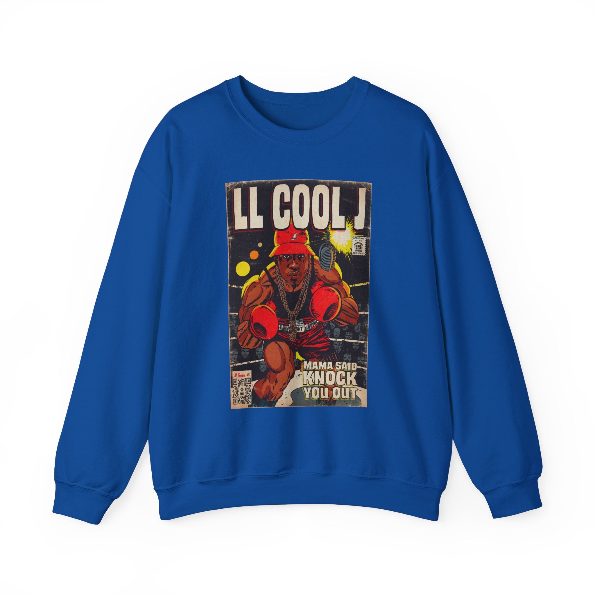 Mama Said Knock You Out - Unisex Heavy Blend™ Crewneck Sweatshirt
