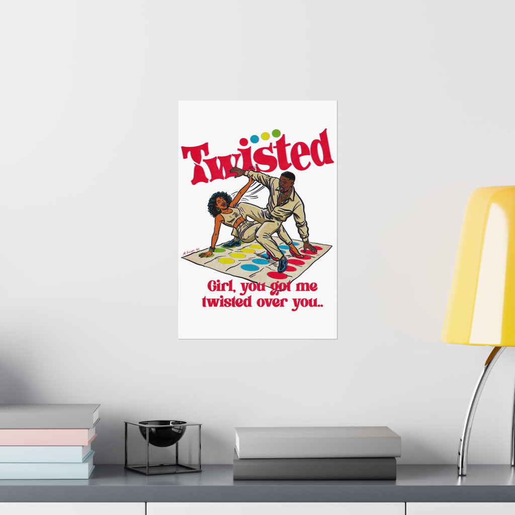 Twisted - Matte Vertical Posters