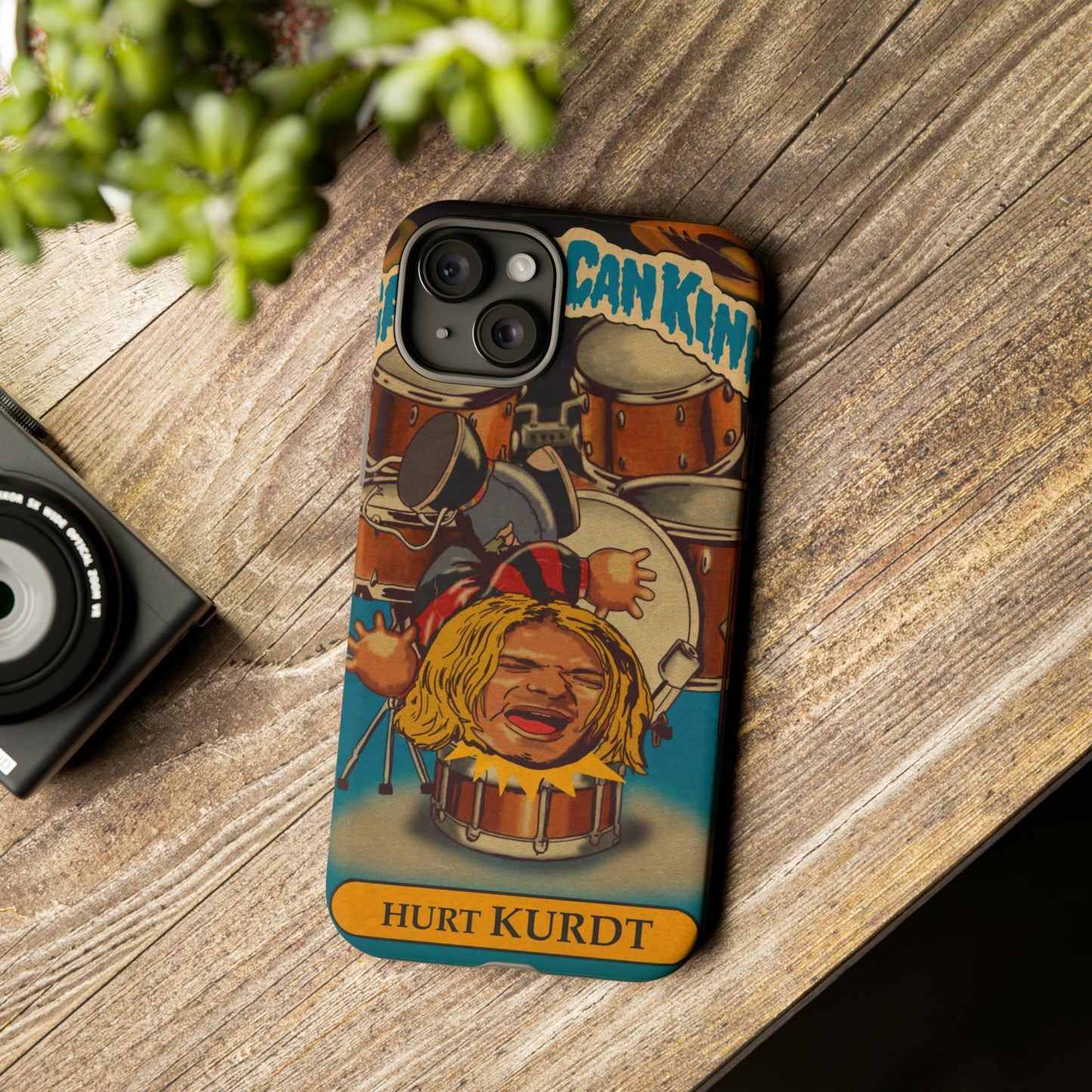 Hurt KURDT - Garbage Can Kings - Nirvana - Tough Phone Cases