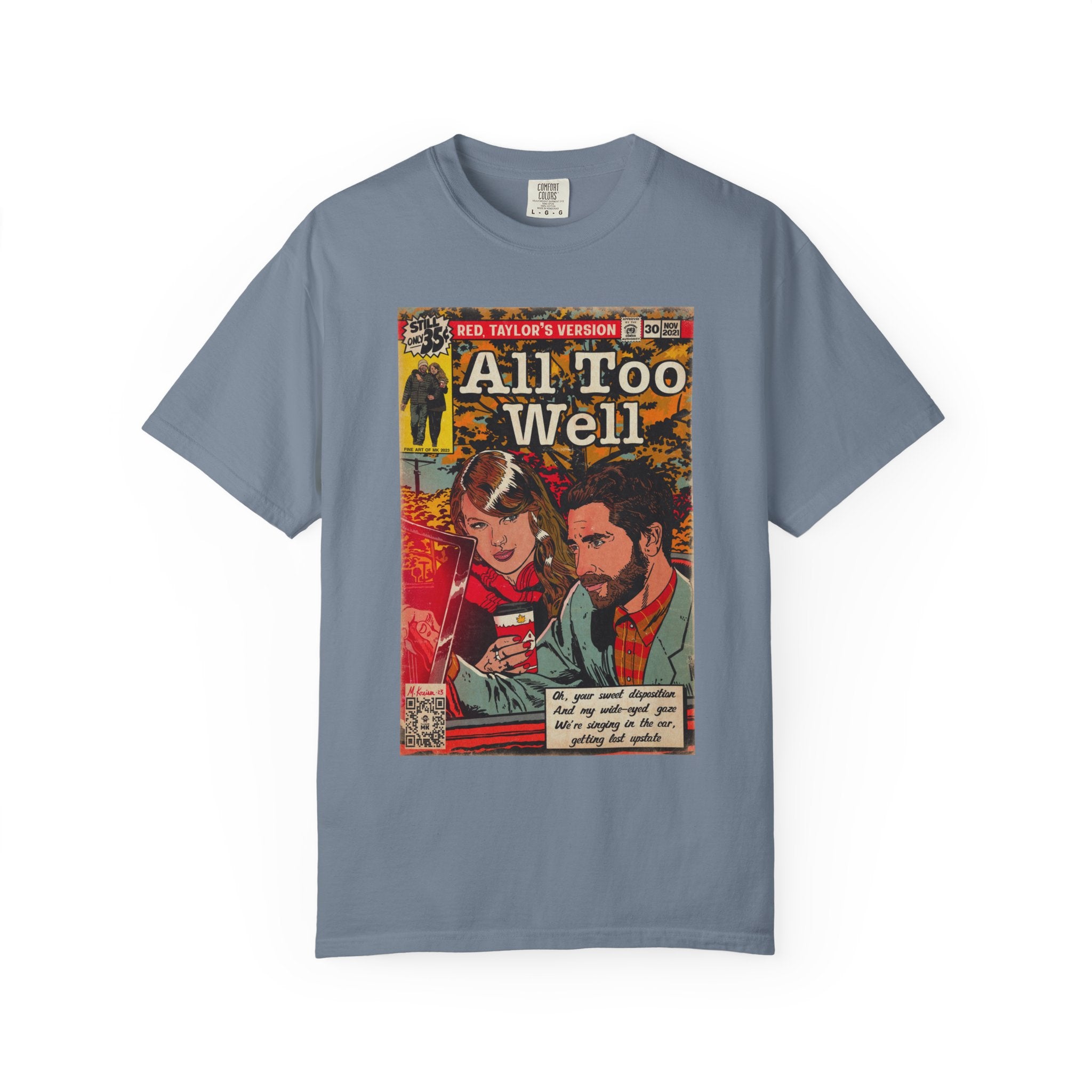 All Too Well - Unisex Comfort Colors T-shirt