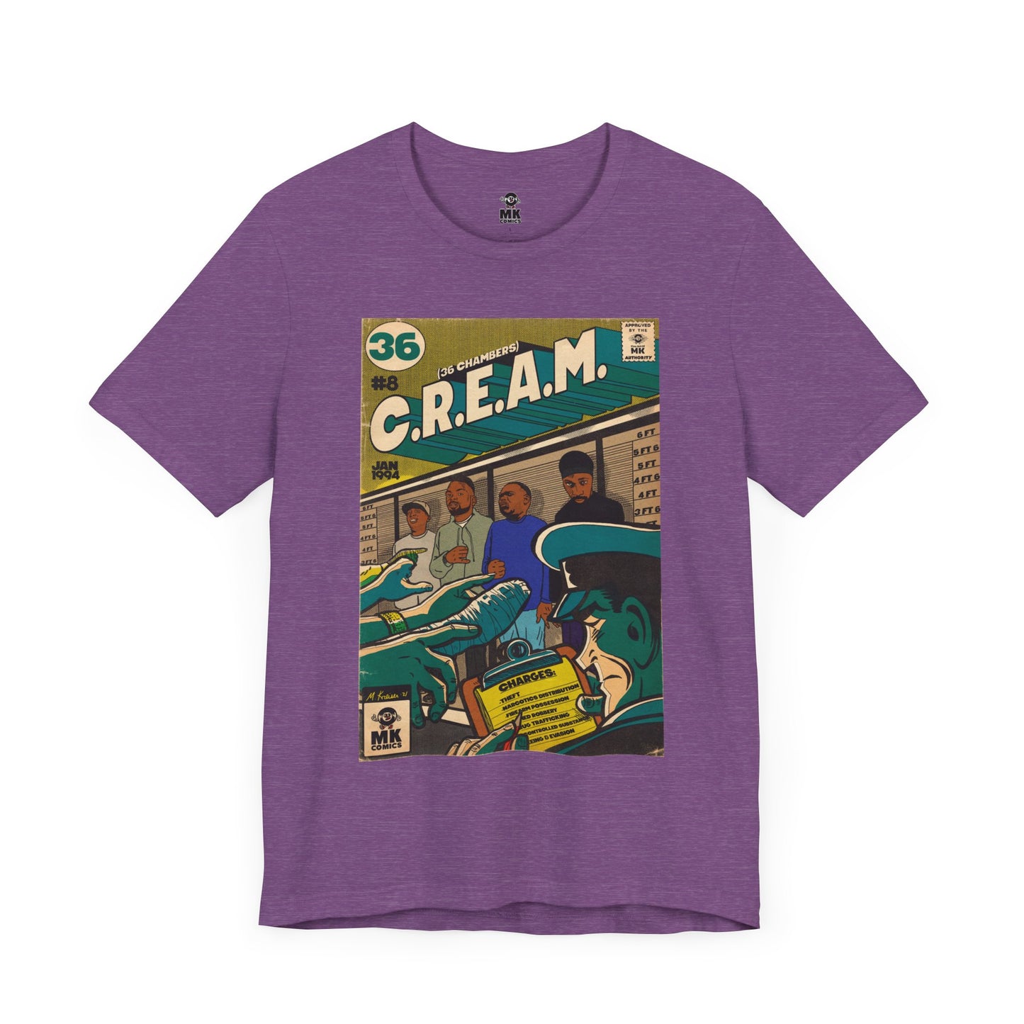 C.R.E.A.M - Unisex Jersey Short Sleeve Teem