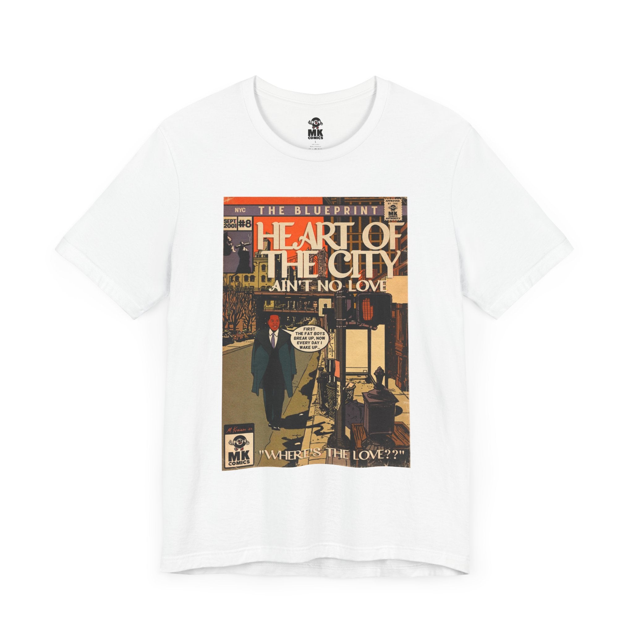 Heart of the City - Unisex Jersey Short Sleeve Tee