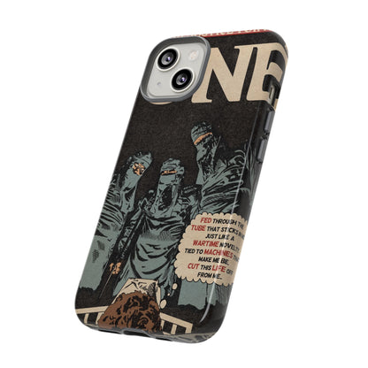 Metallica- One - Johnny Got His Gun Comic Book Art - Tough Phone Cases