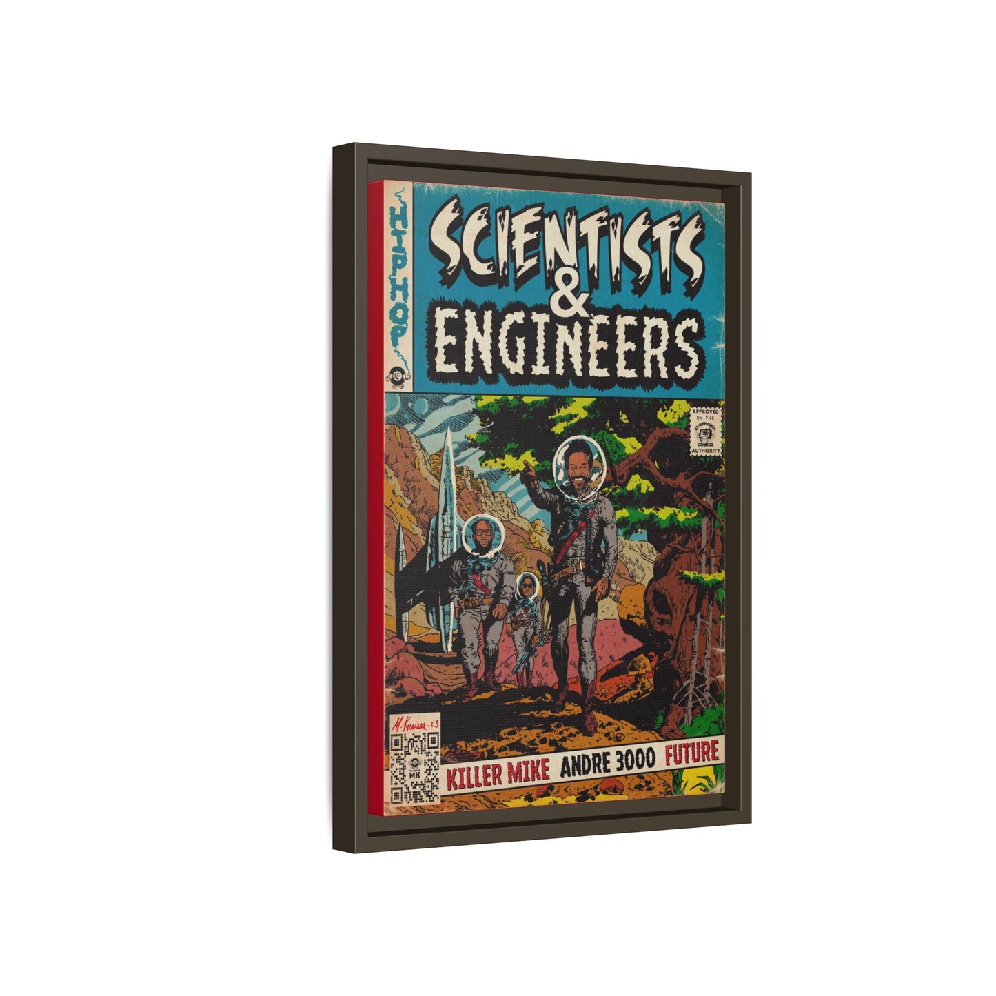 Killer Mike - Scientists & Engineers - Andre 3000 - Future - Gallery Canvas Wraps, Vertical Frame