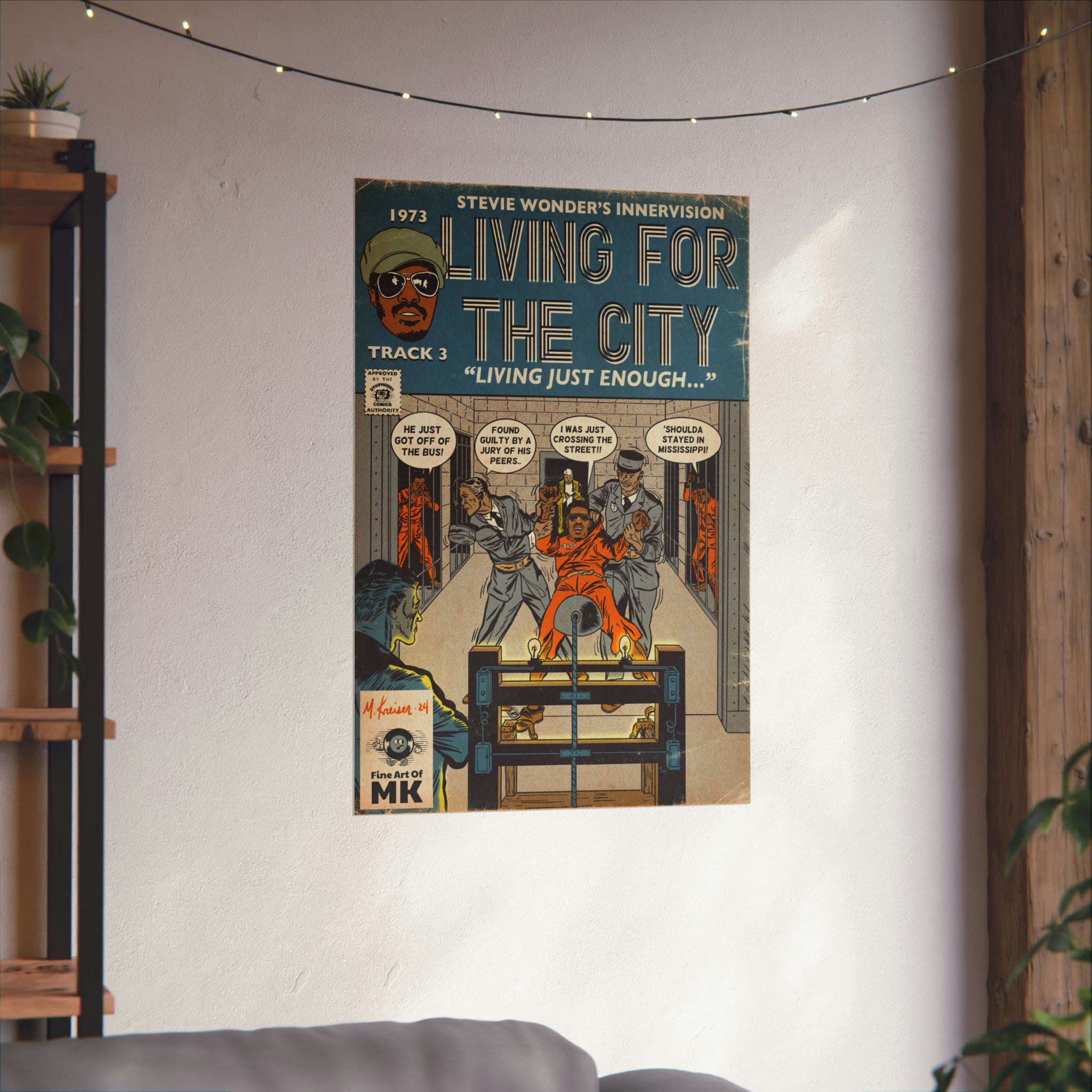 Living For The City - Matte Vertical Posters