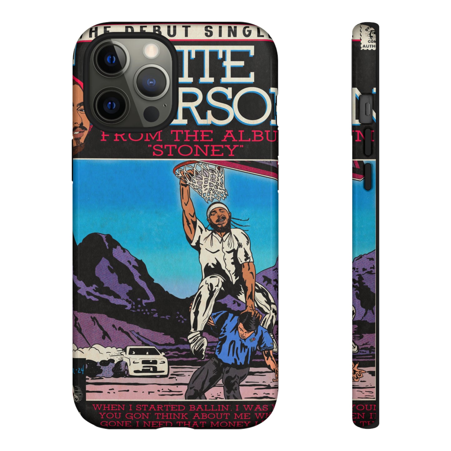 Post Malone - White Iverson -  Tough Phone Cases
