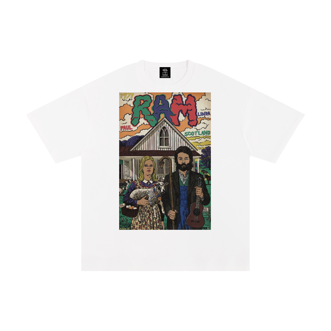 Ram - Unisex Pure Cotton T-Shirt