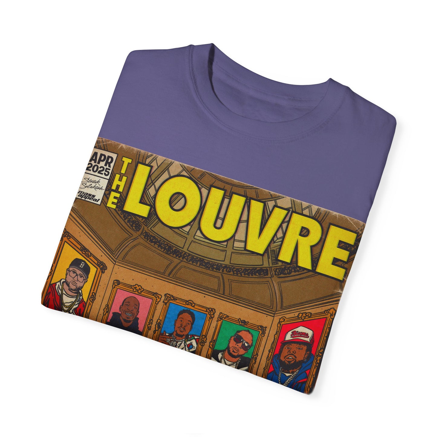 The Louvre - Statik Selektah & MK Collab - Unisex Comfort Colors T-shirt