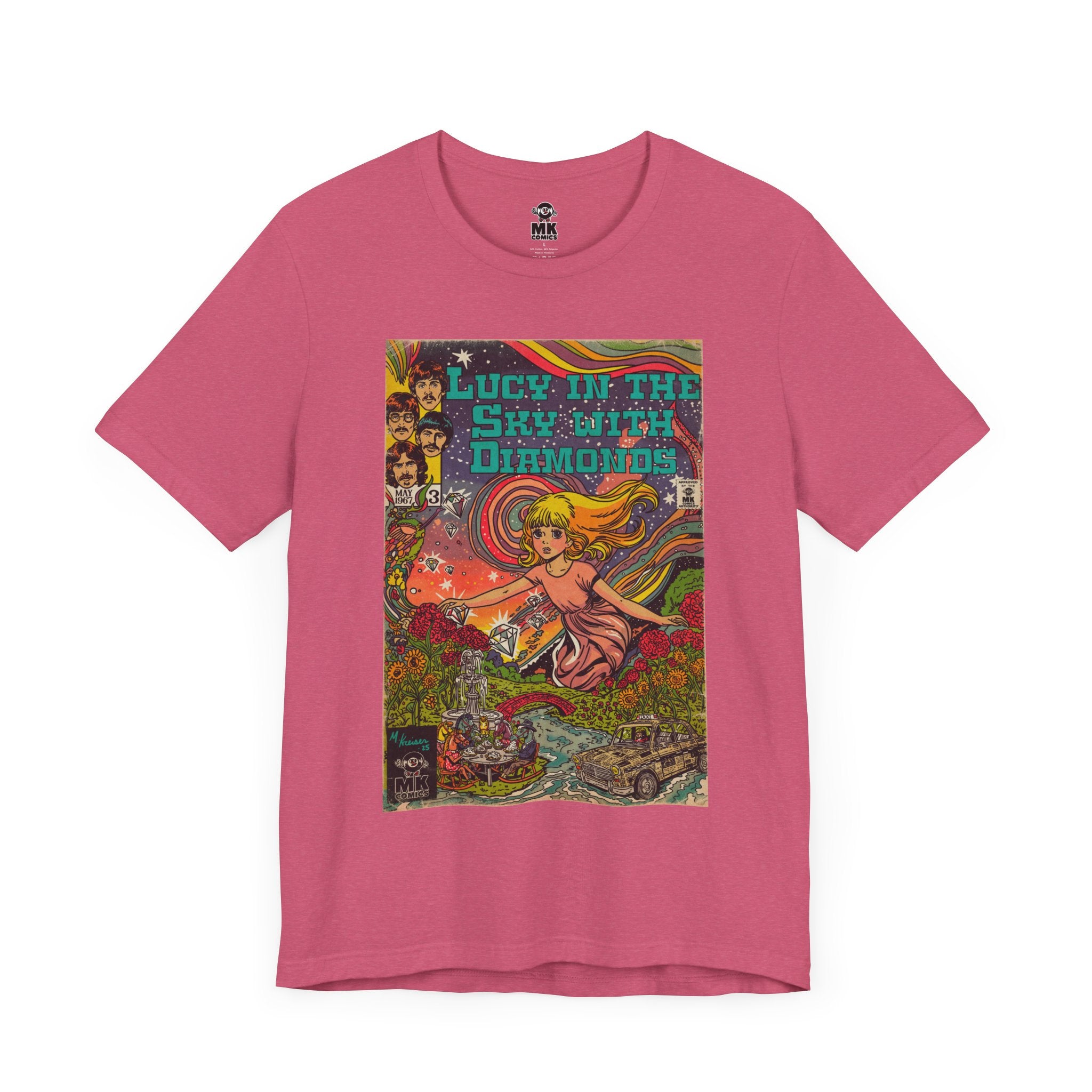 Lucy in the Sky with Diamonds - Unisex Jersey Short Sleeve Tee