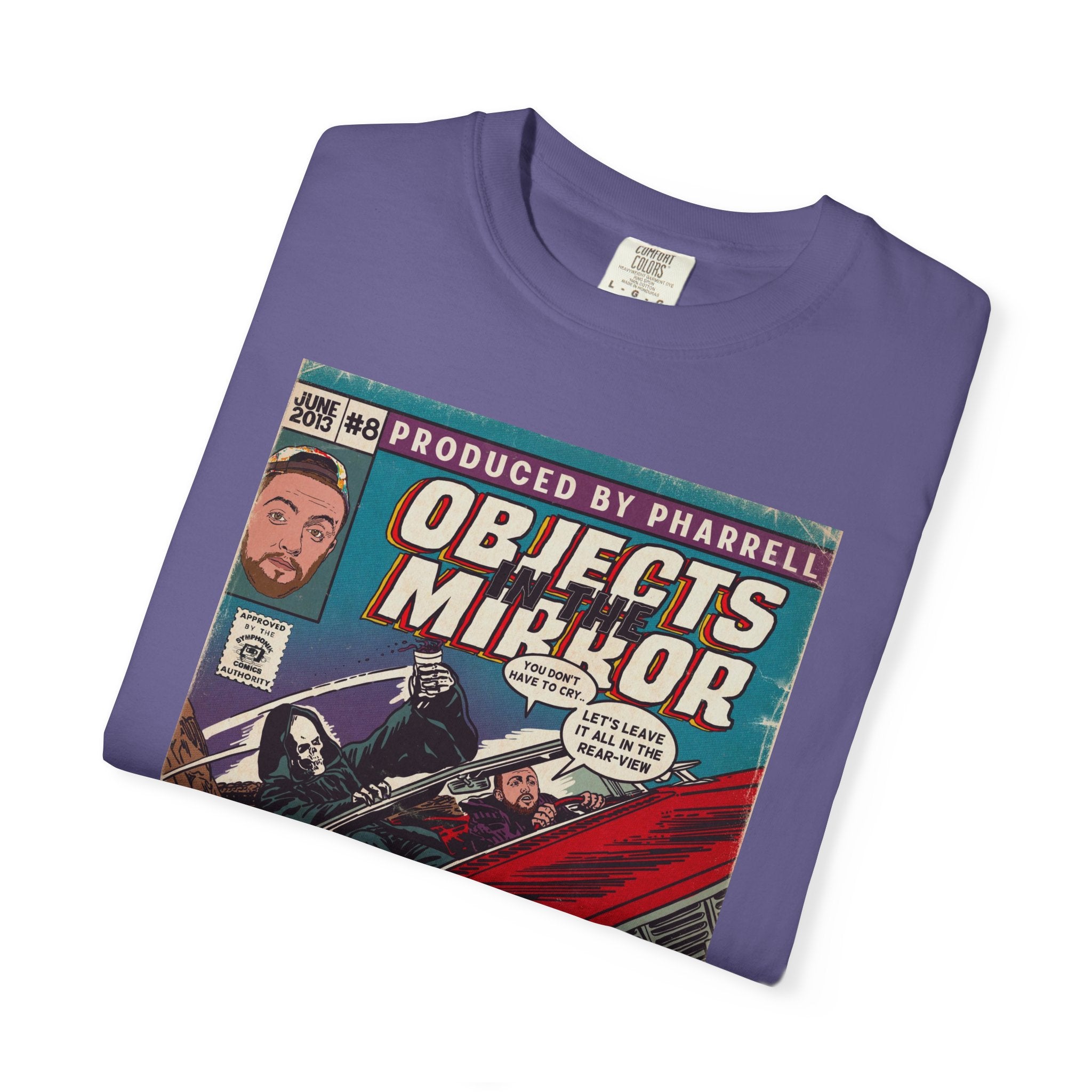 Objects in the Mirror - Unisex Comfort Colors T-shirt