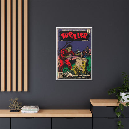 Michael Jackson- Thriller - Gallery Canvas Wraps, Vertical Frame