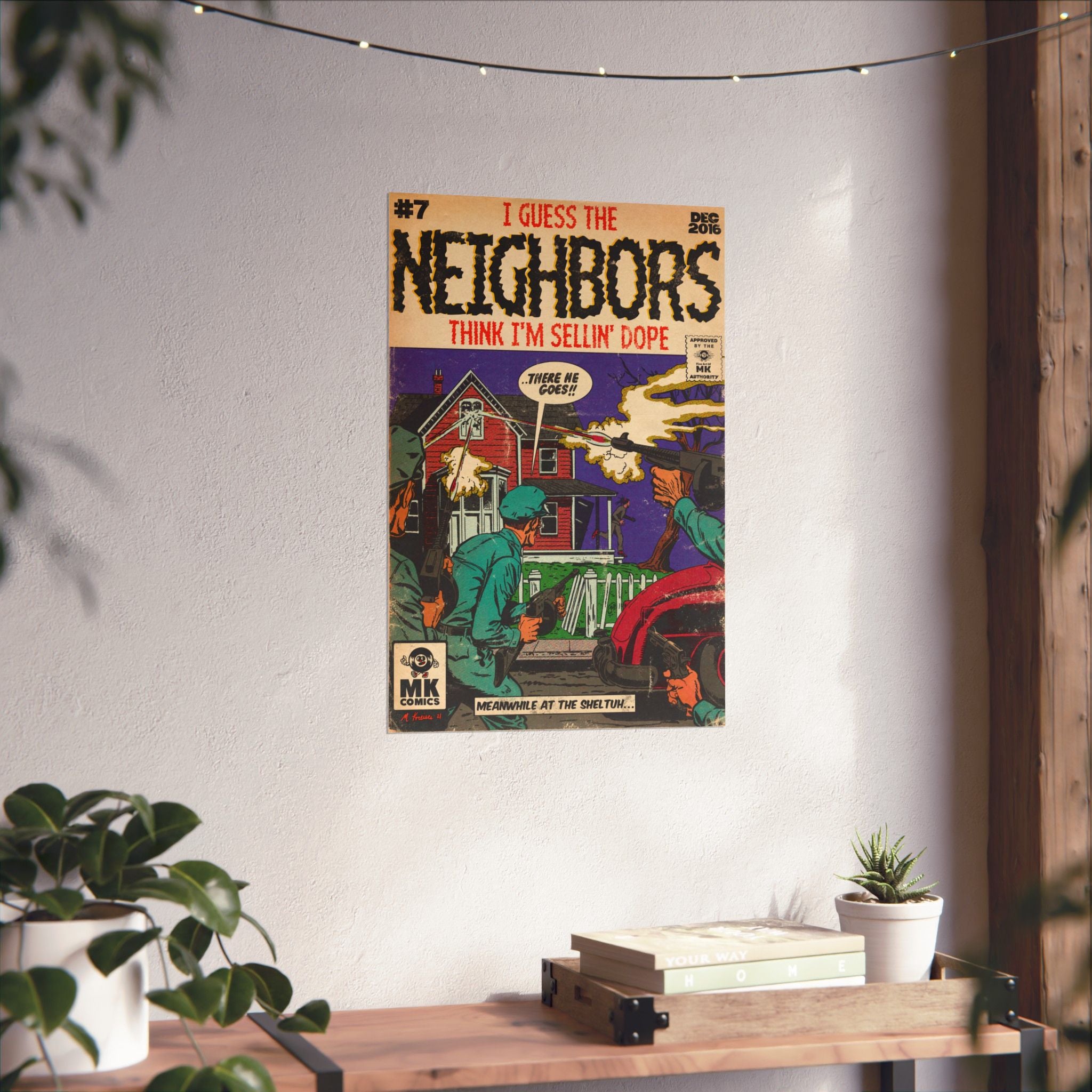 Neighbors - Vertical Matte Posters