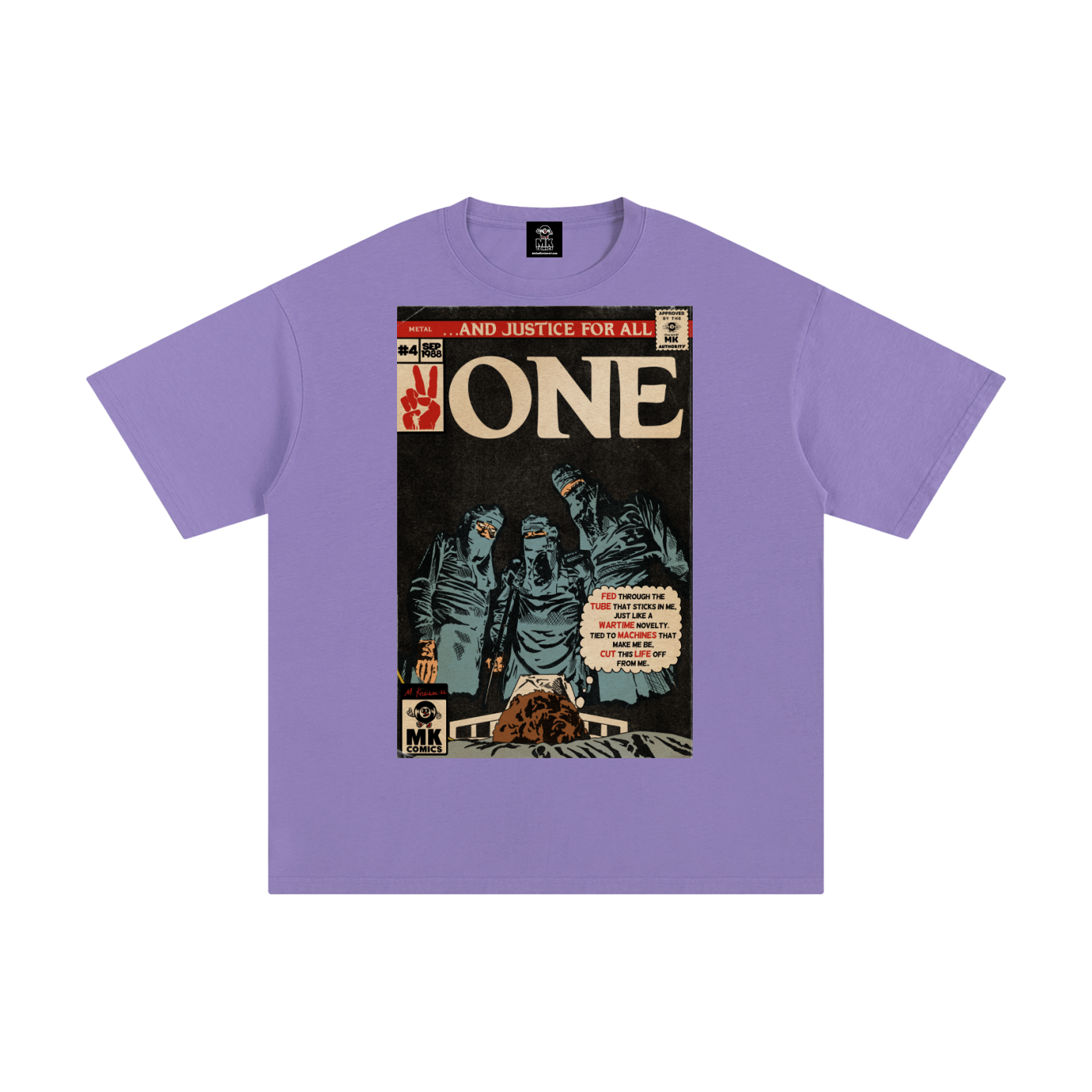 One - MK Classics - Unisex Pure Cotton T-Shirt