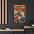 Fantasy Remix - Matte Canvas, Framed (Multi-color)