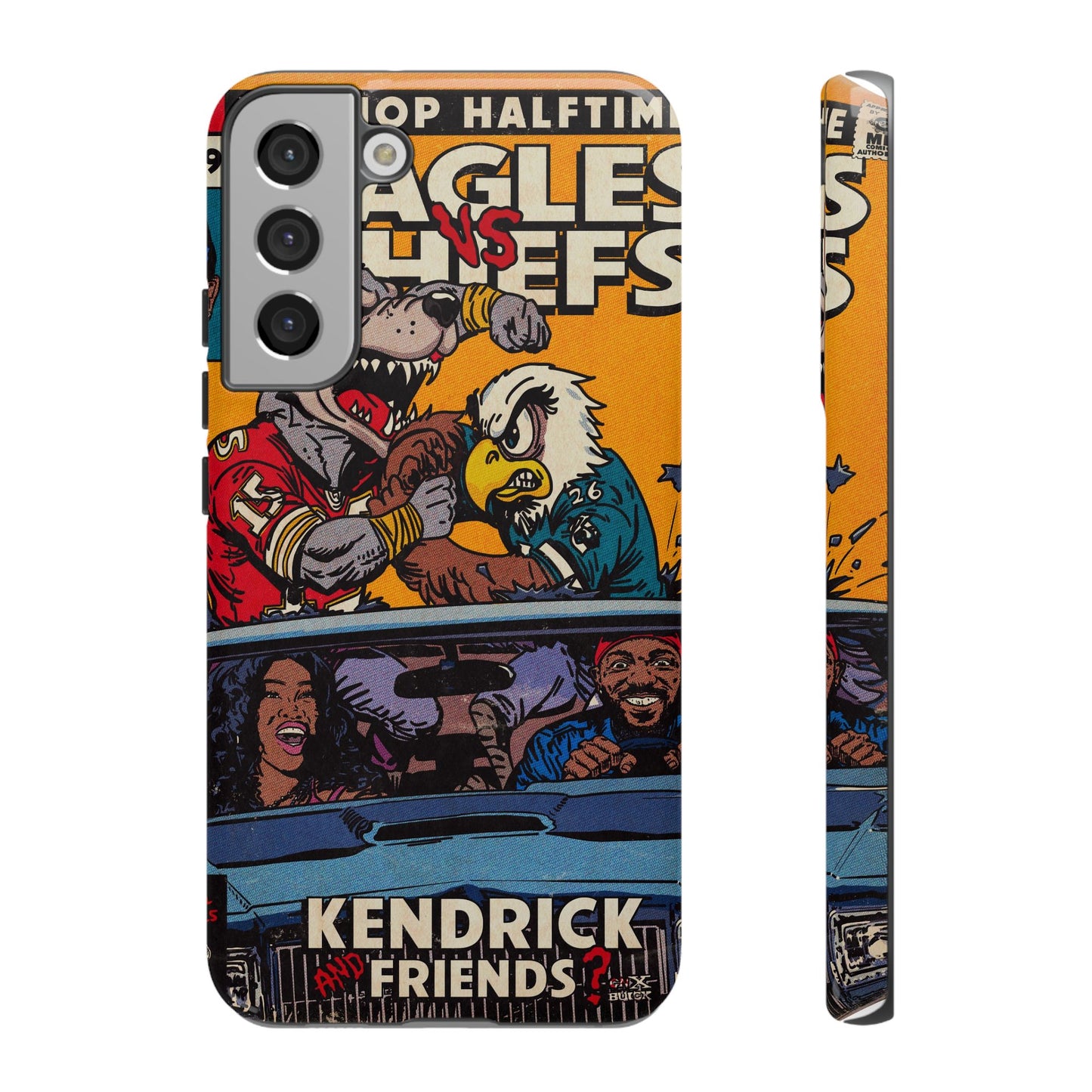 Kendrick & SZA - 2025 Halftime - Eagles vs Chiefs - Tough Phone Cases