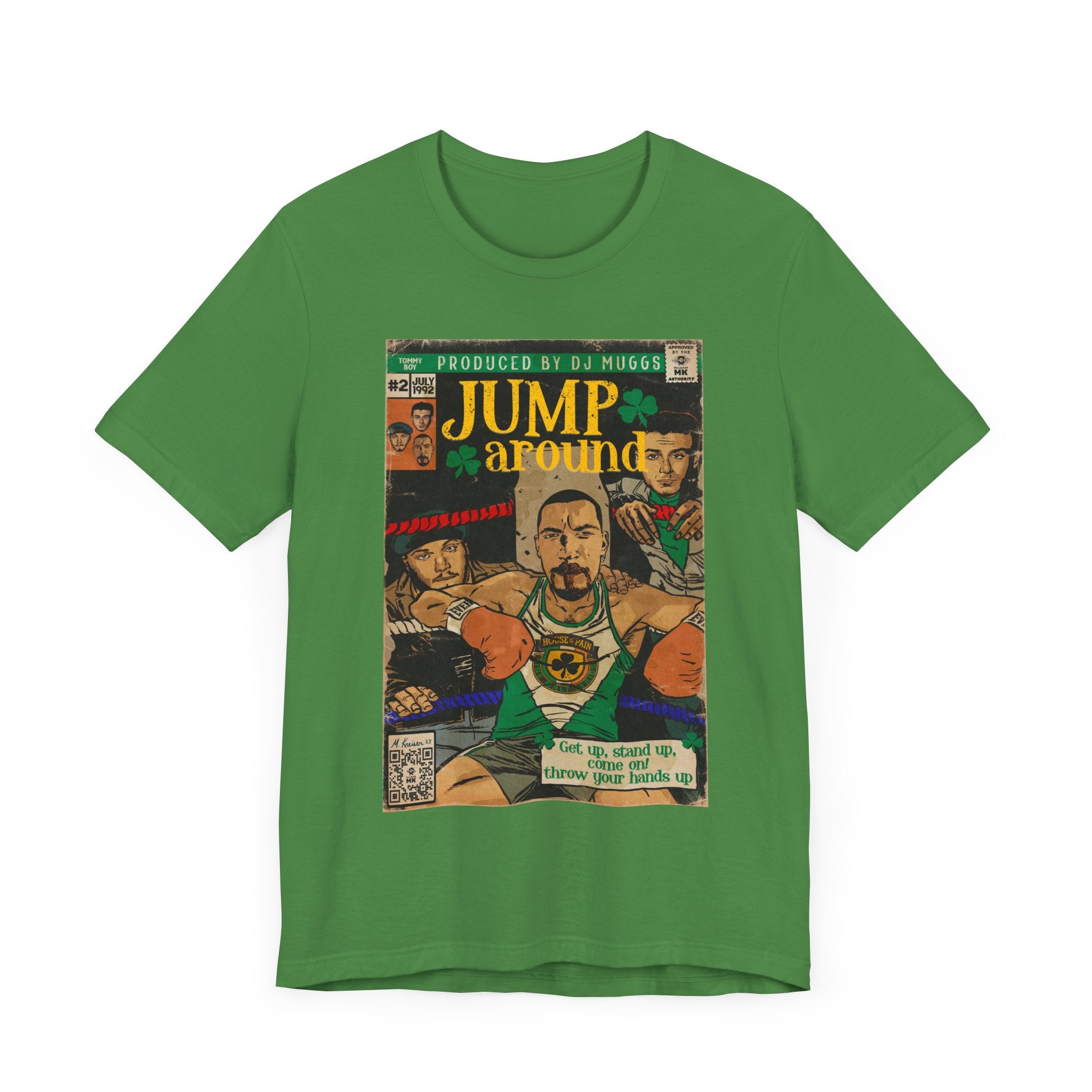 Jump Around -  Unisex Jersey Short Sleeve Tee