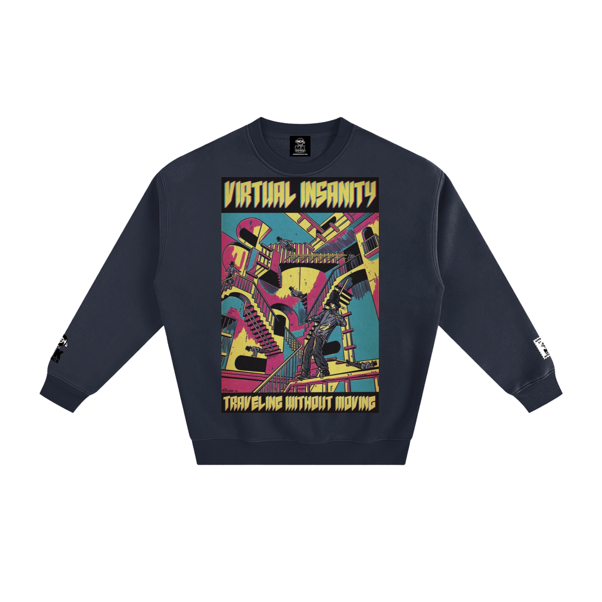 Virtual Insanity - Fleeced Sweatshirt
