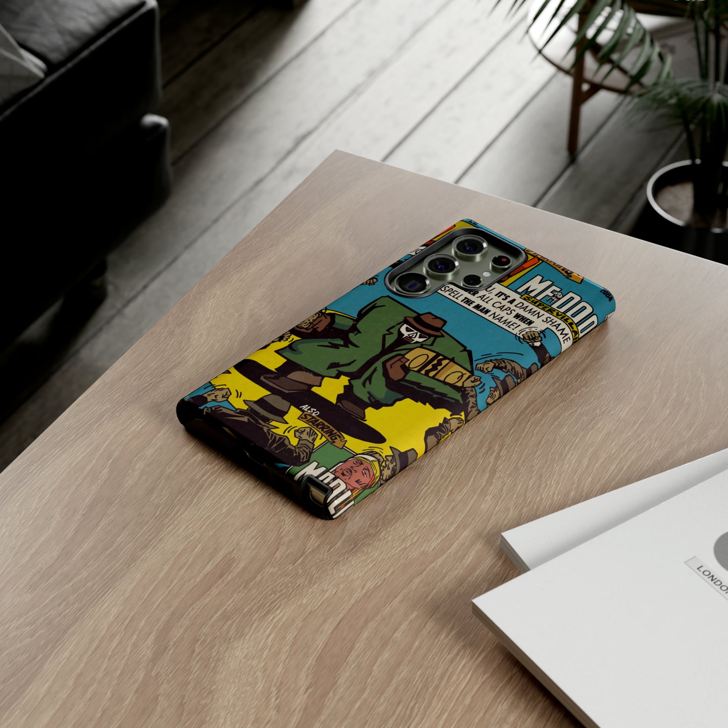 MF DOOM - All Caps - Tough Phone Cases