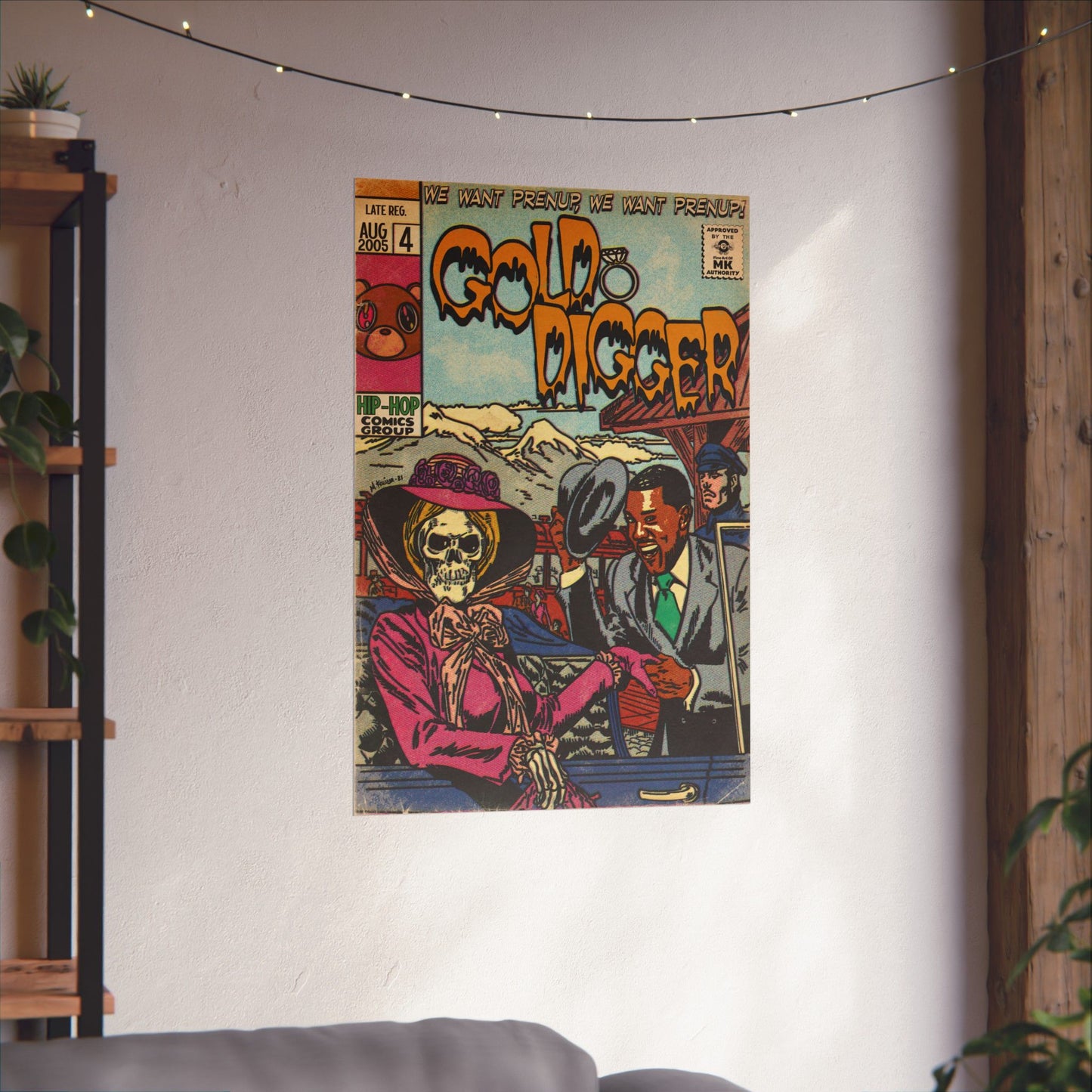 Gold Digger - Matte Vertical Posters