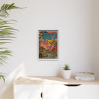 Lucy in the Sky with Diamonds - Matte Canvas, Framed (Multi-color)