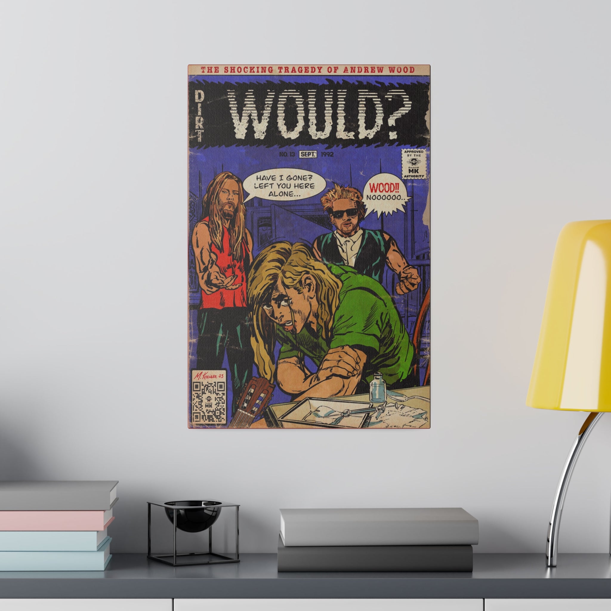 Would? - Matte Canvas, Stretched, 0.75"