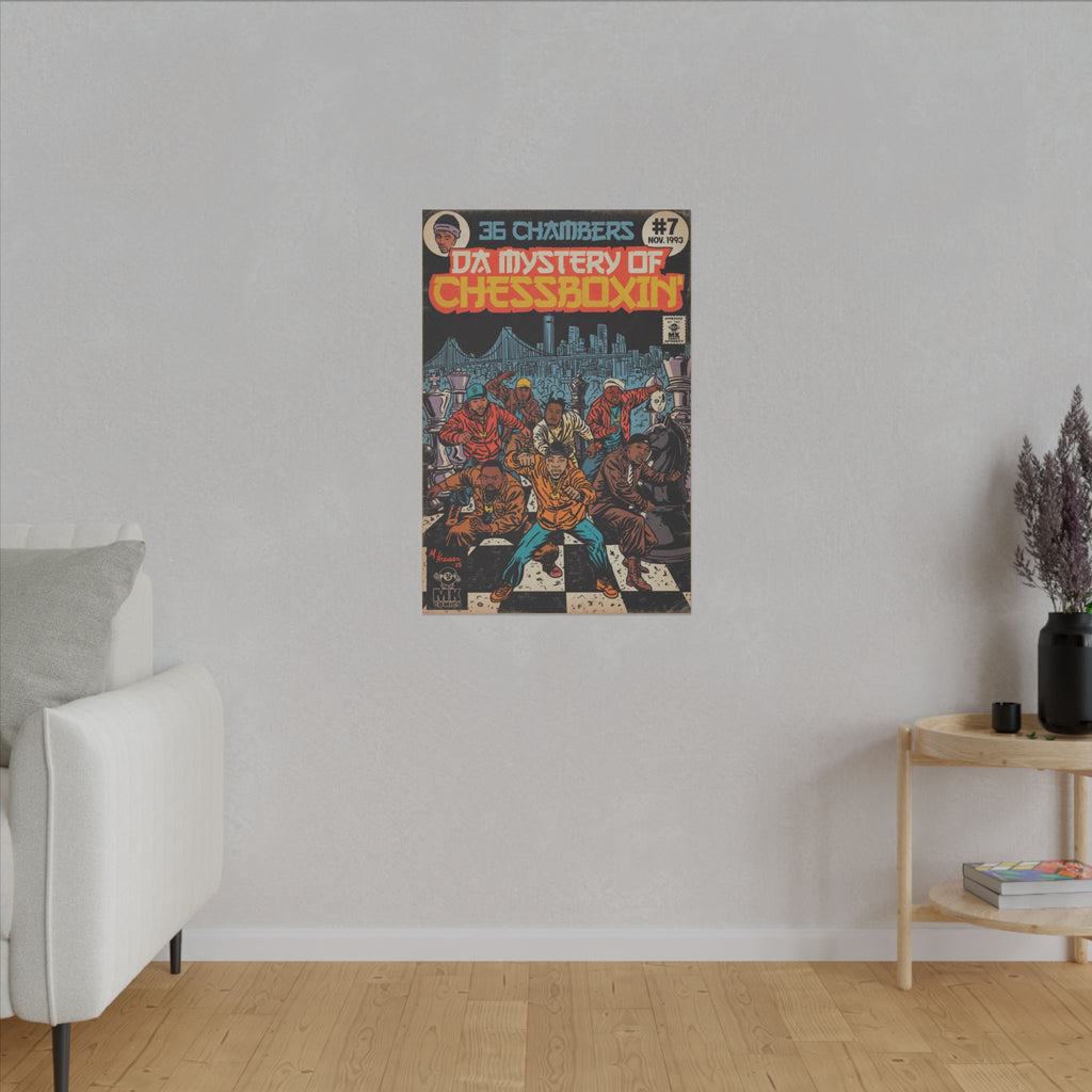 Da Mystery of Chessboxin - Matte Canvas, Stretched, 0.75" (Multi-Size)