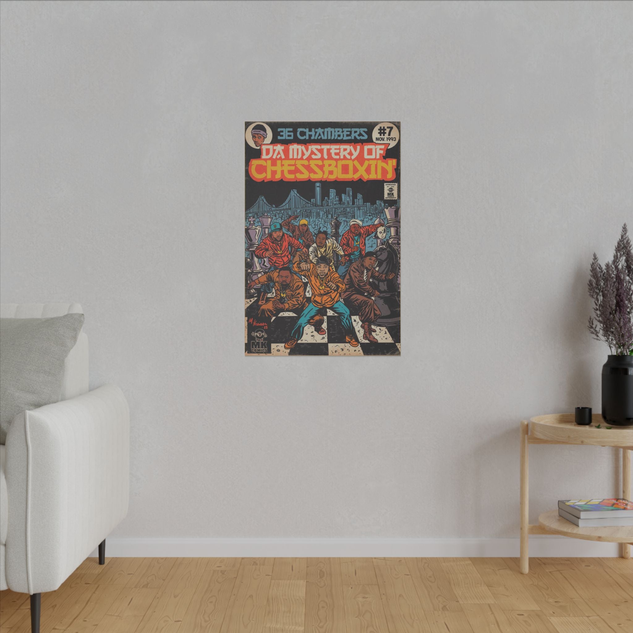 Da Mystery of Chessboxin - Matte Canvas, Stretched, 0.75" (Multi-Size)
