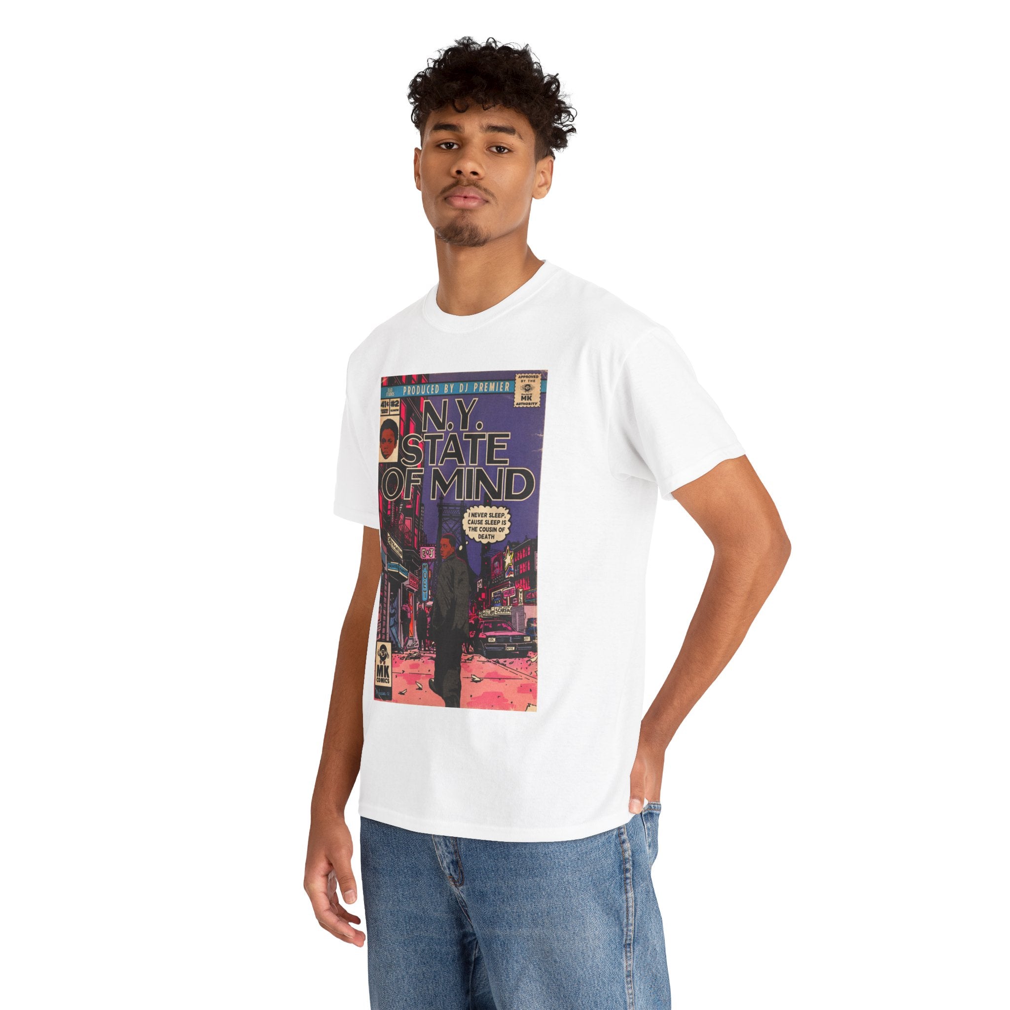 NY State of Mind - MK Classic - Unisex Heavy Cotton Tee