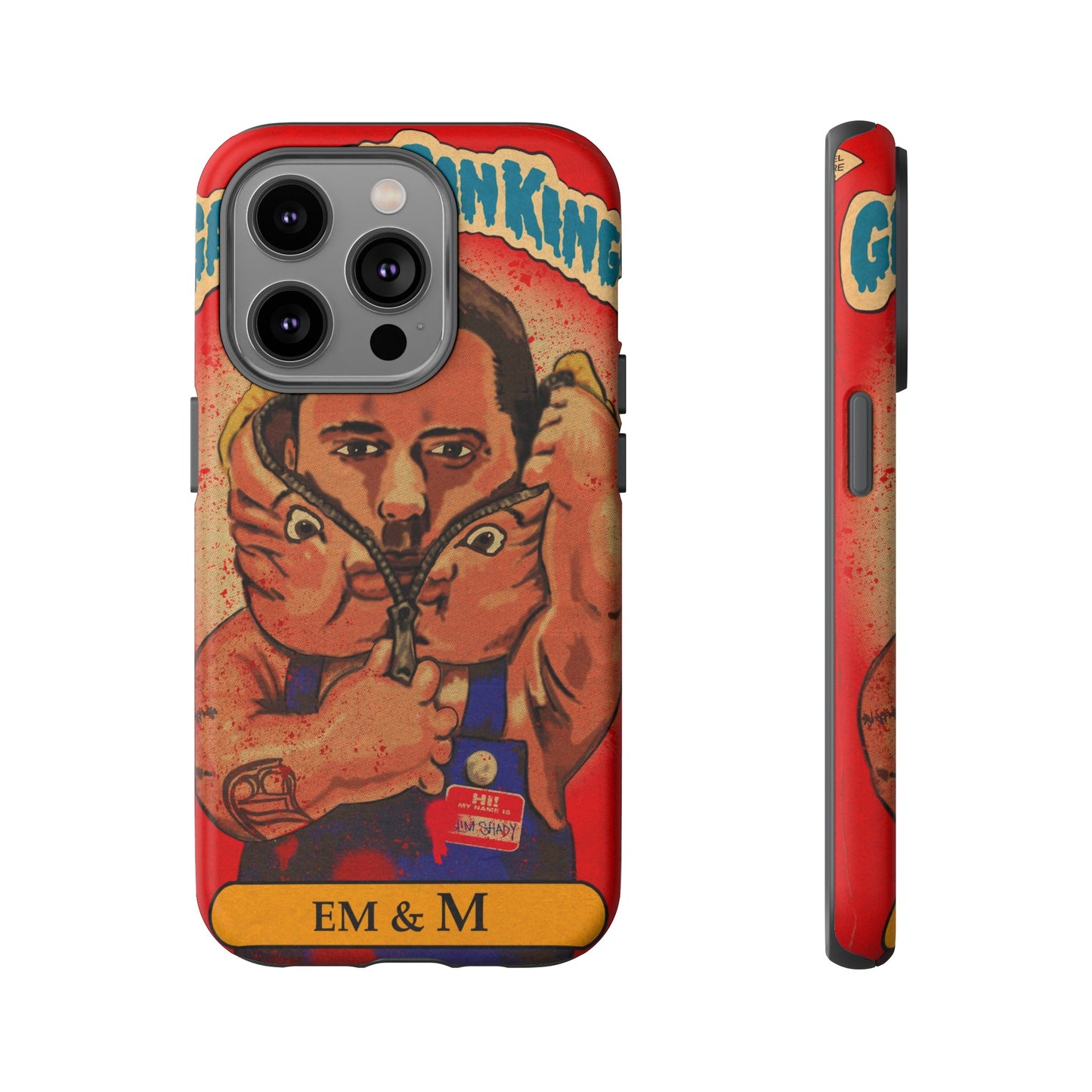 Em & M - Garbage Can Kings - Eminem - Tough Phone Cases