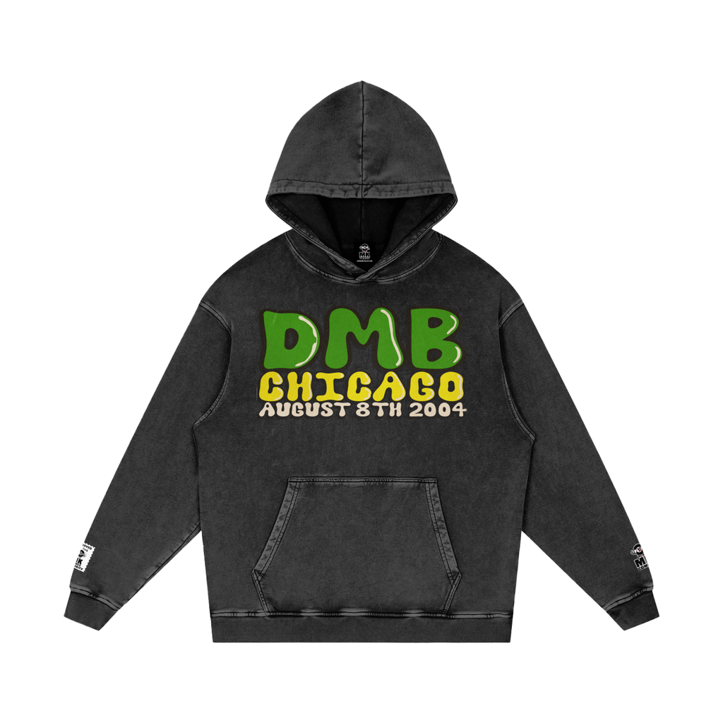 The Crappening -  Snow Washed Loose Cotton Hoodie