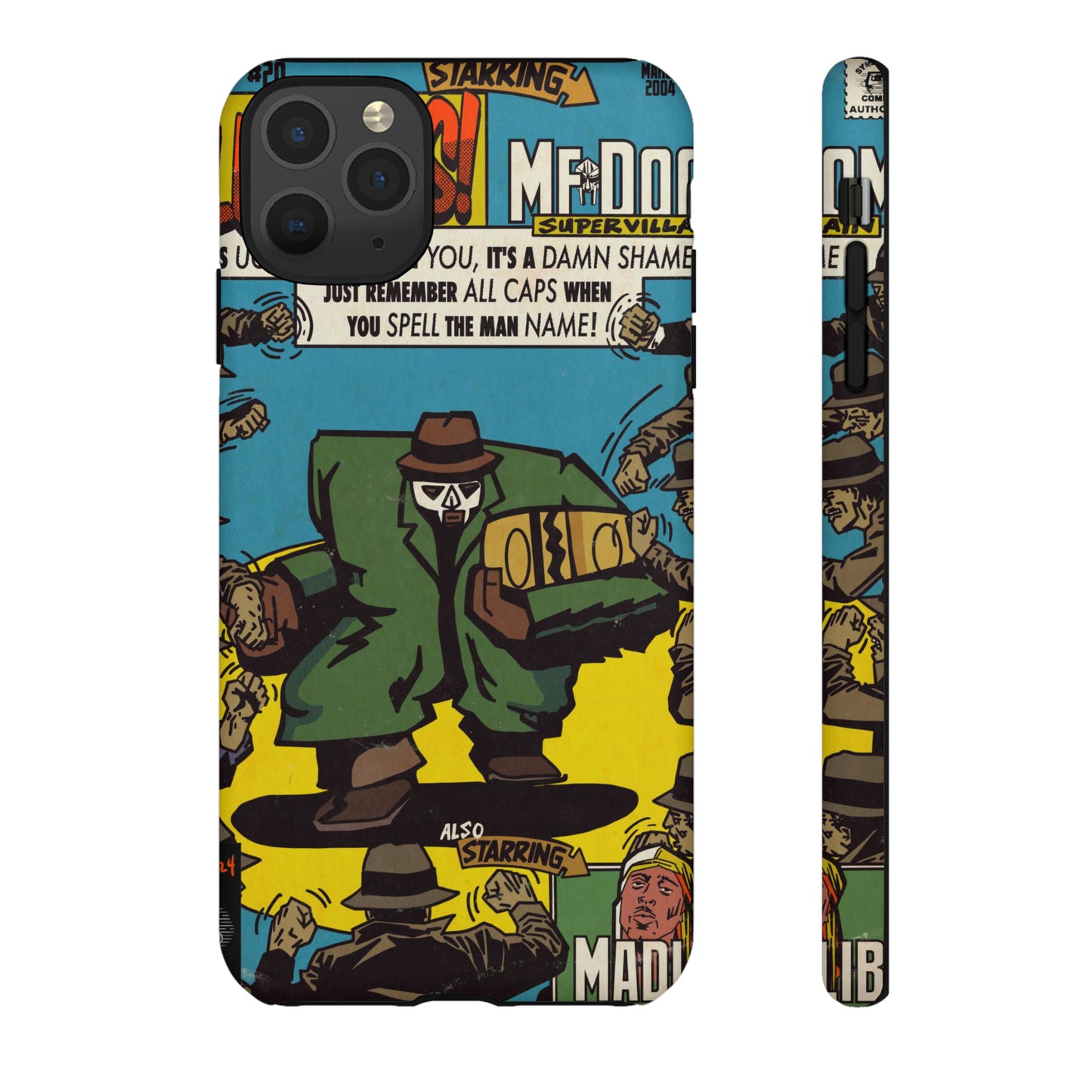 MF DOOM - All Caps - Tough Phone Cases
