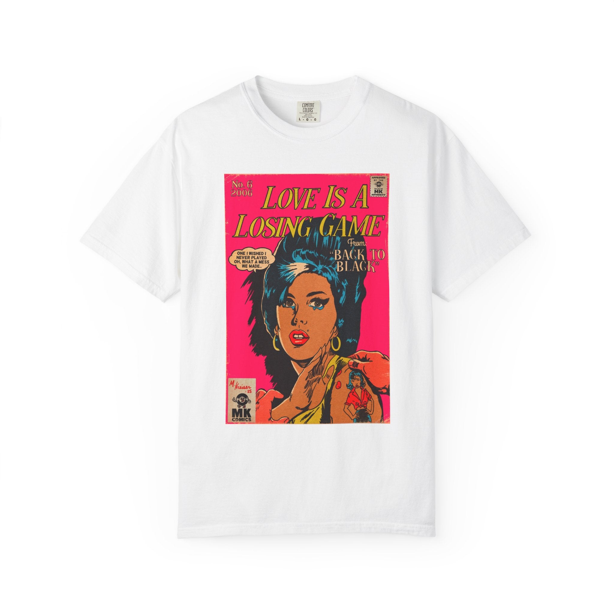 Love is a Losing Game - Unisex Comfort Colors T-shirt