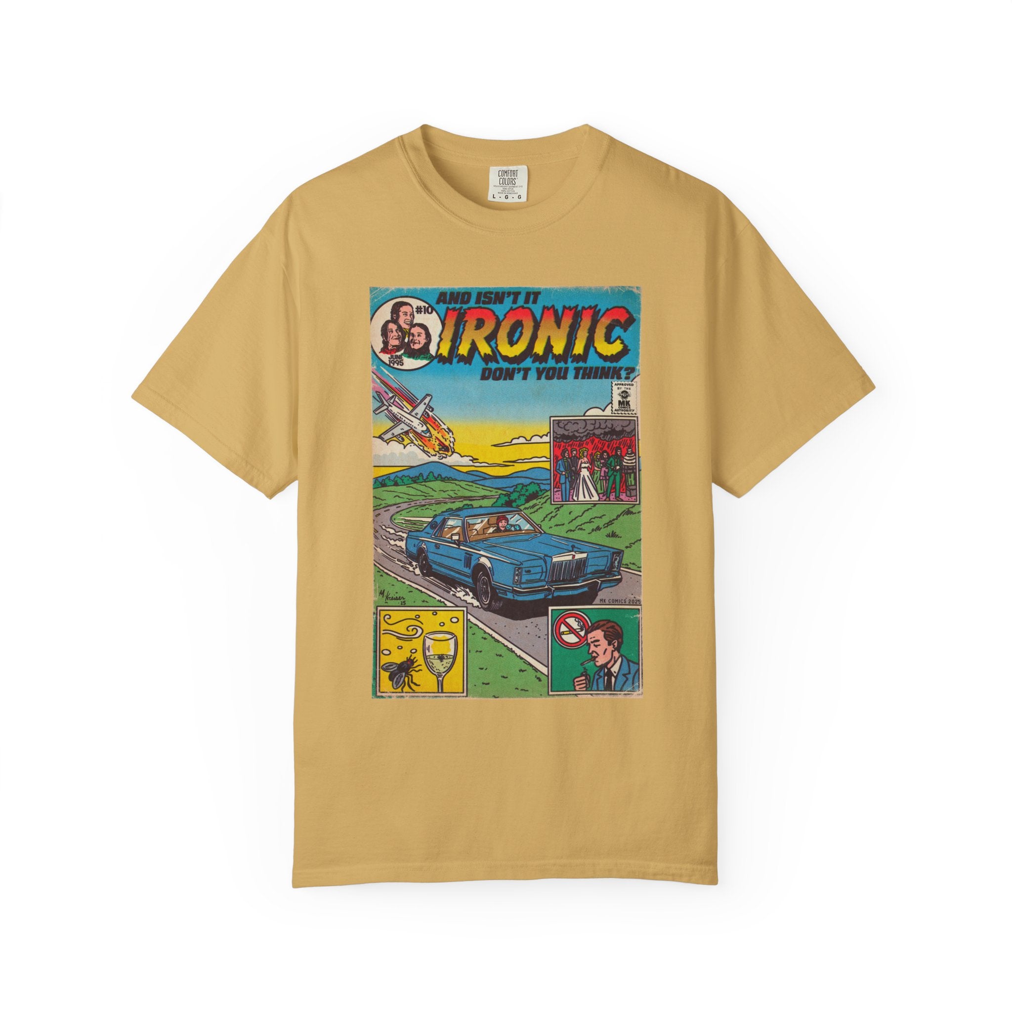 Ironic - Unisex Comfort Colors T-shirt