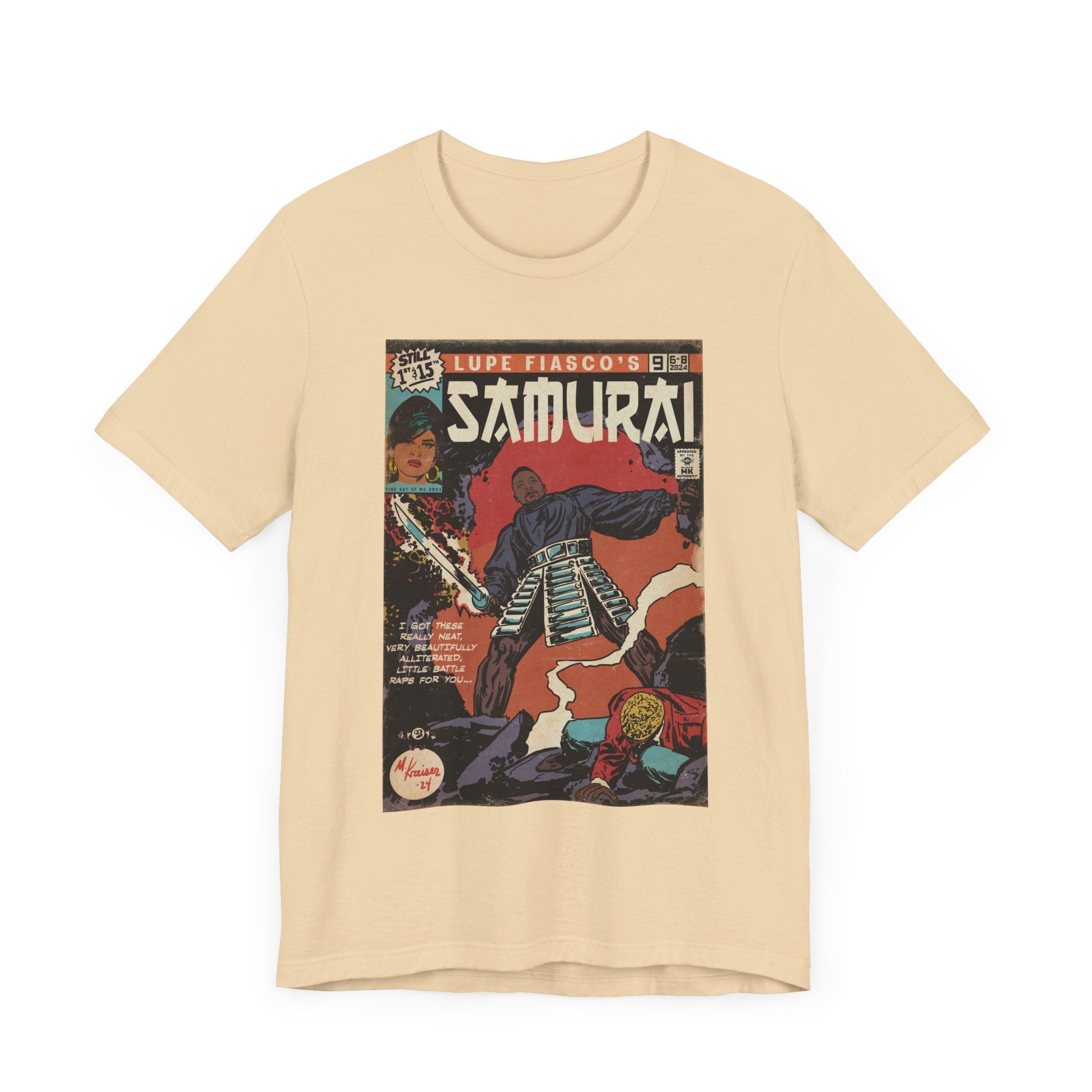 Samurai - Unisex Jersey Short Sleeve Tee