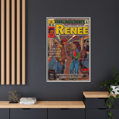 Lost Boyz - Renee - Matte Canvas, Framed (Multi-color)