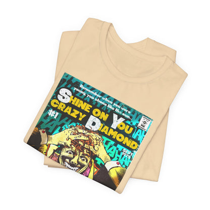 Pink Floyd - Shine on You crazy Diamond -  Unisex Jersey Short Sleeve Tee