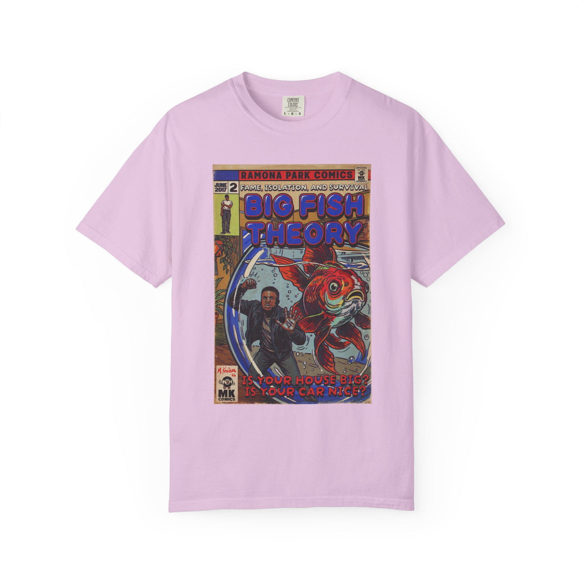 Big Fish Theory - Unisex Garment-Dyed T-shirt