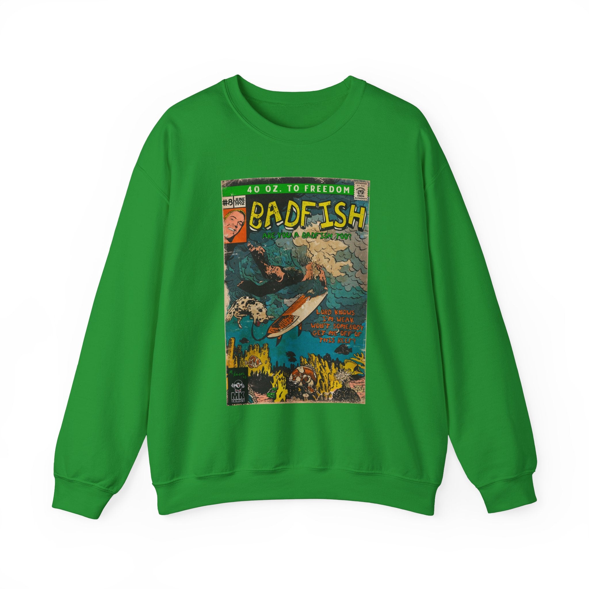 Badfish - Unisex Heavy Blend™ Crewneck Sweatshirt