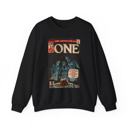 One - Comic Book Art - Unisex Heavy Blend™ Crewneck Sweatshirt