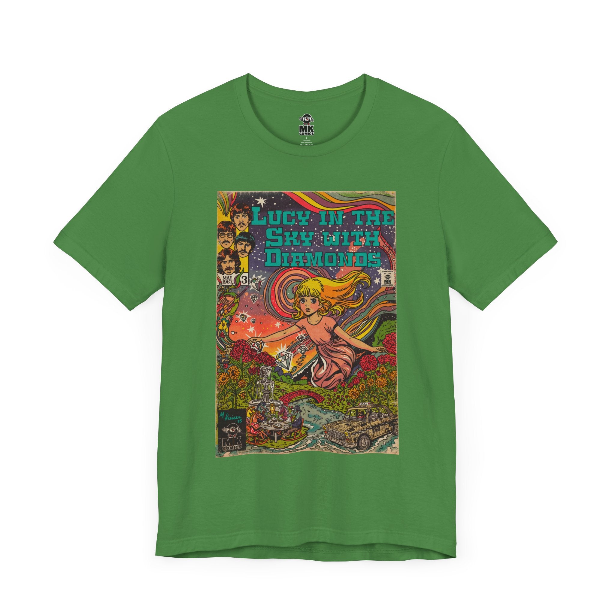 Lucy in the Sky with Diamonds - Unisex Jersey Short Sleeve Tee