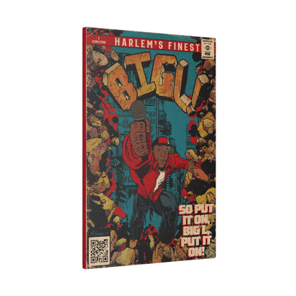 Big L - Put It On - Matte Canvas, Stretched