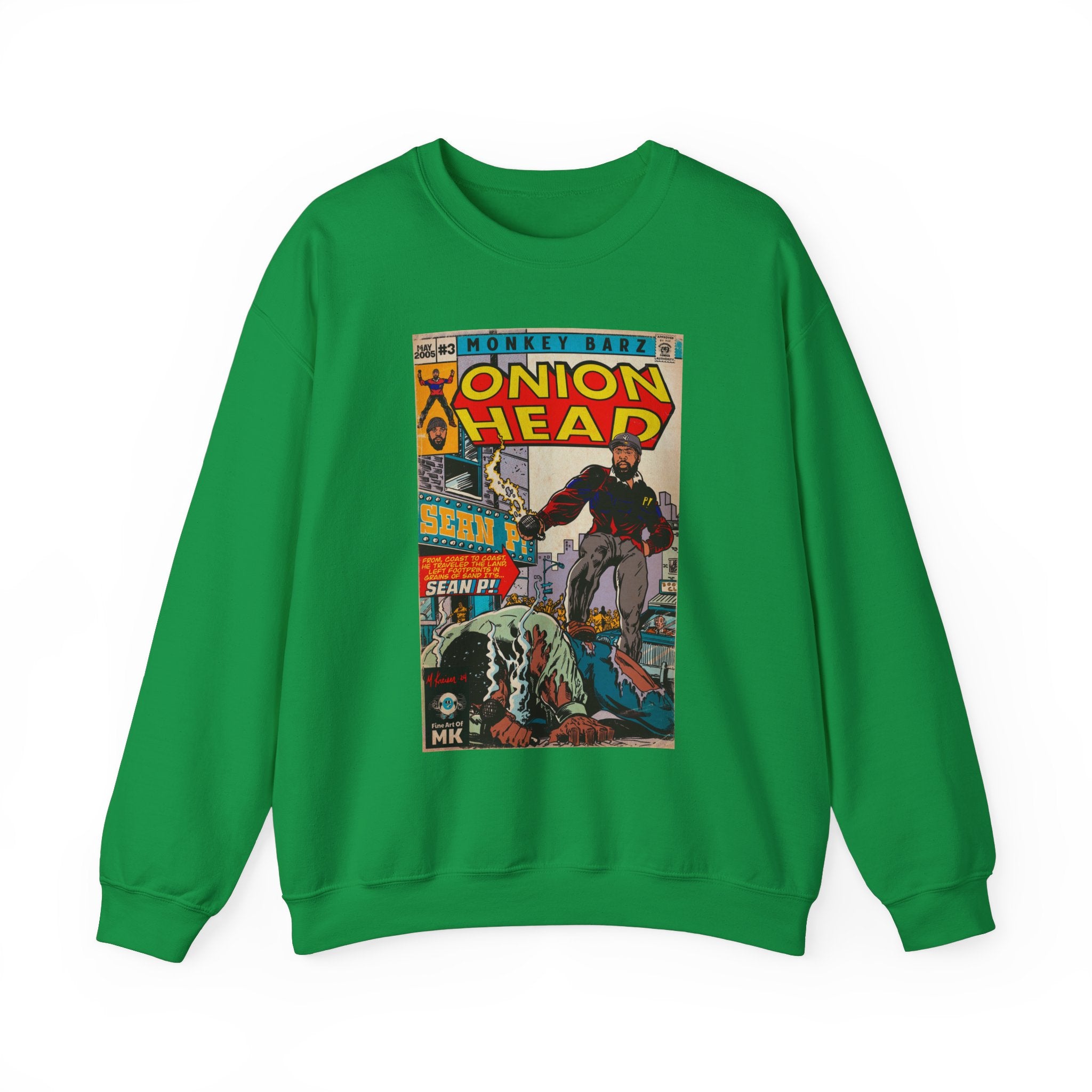 Onion Head - Unisex Heavy Blend™ Crewneck Sweatshirt