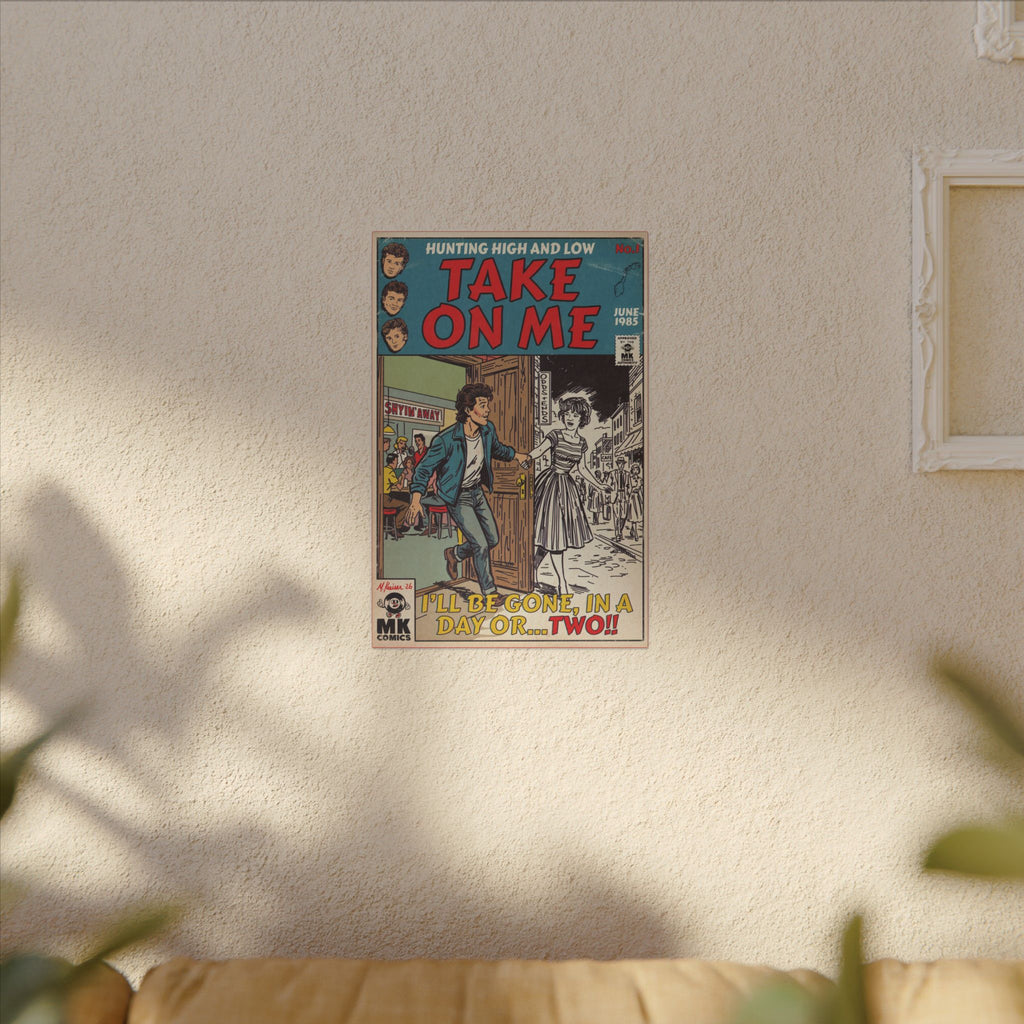 Take On Me - Matte Canvas, Stretched, 0.75" (Multi-Size)