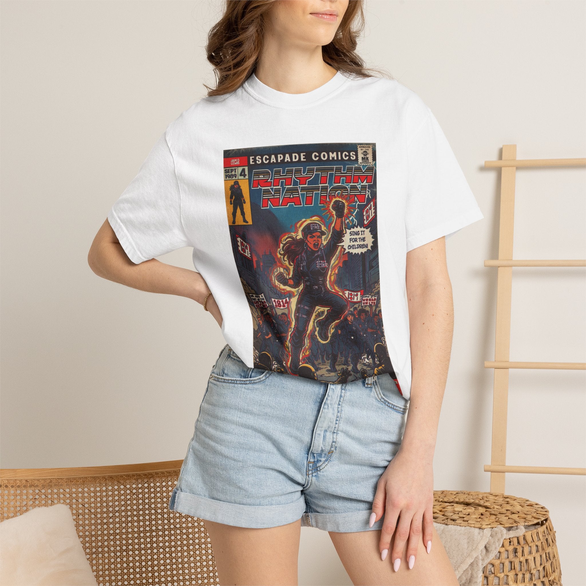 Rhythm Nation - Unisex Comfort Colors T-shirt