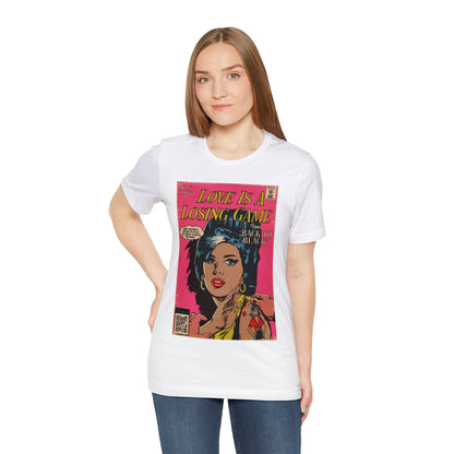 Amy Winehouse - Love Is A Losing Game - Unisex Jersey Short Sleeve Tee