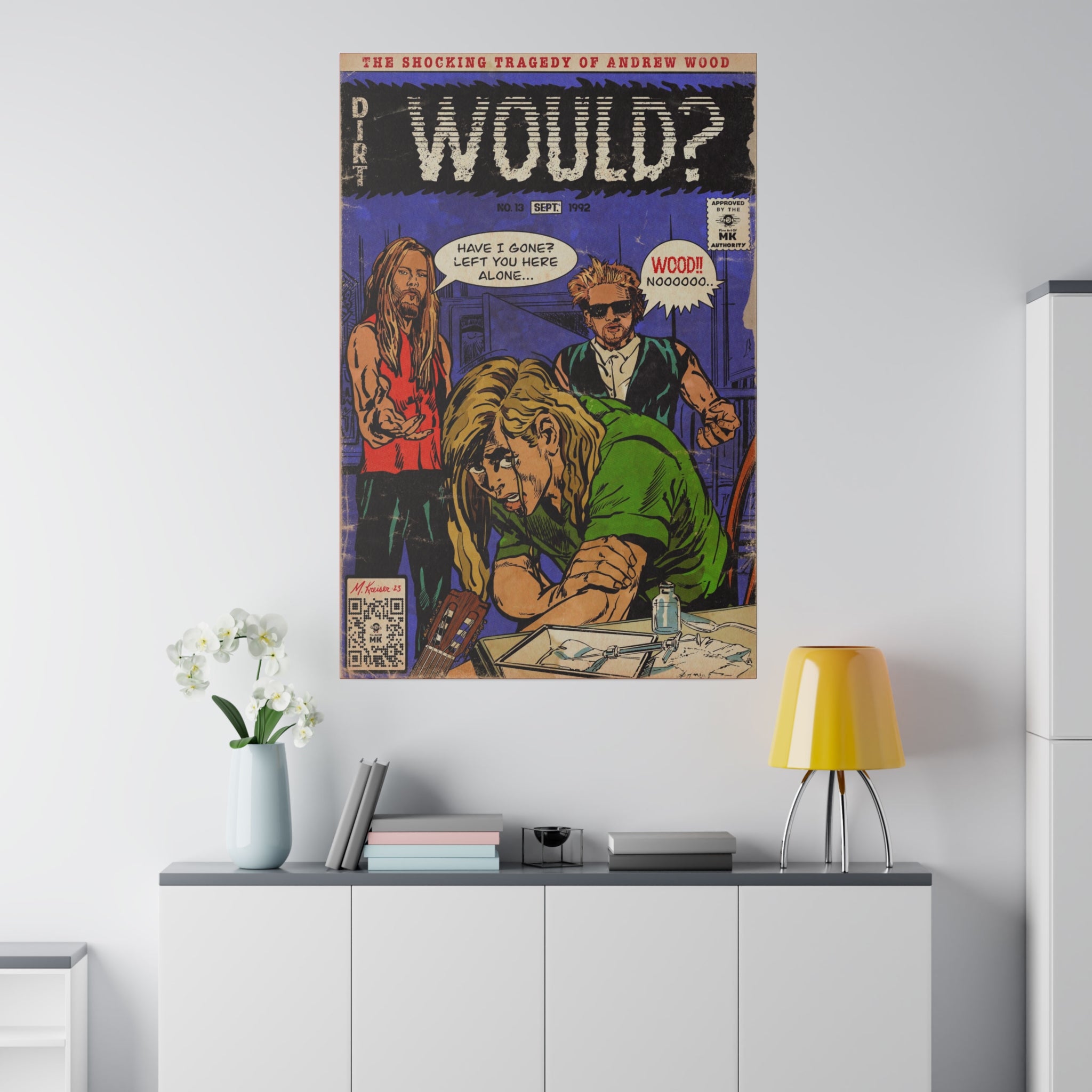 Would? - Matte Canvas, Stretched, 0.75"