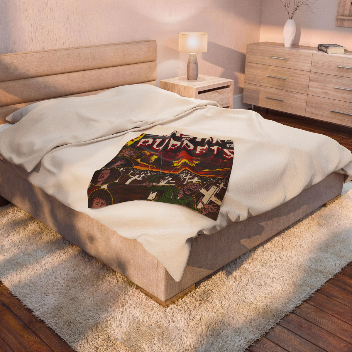 Master of Puppets - Velveteen Plush Blanket